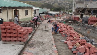Prefectura del Carchi, rehabilita ingreso a Piquiucho.