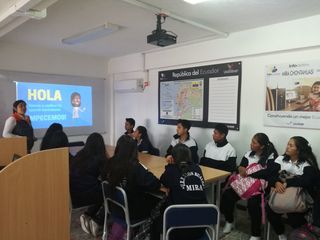 Jóvenes Participando en la Consulta Ciudadana 2017