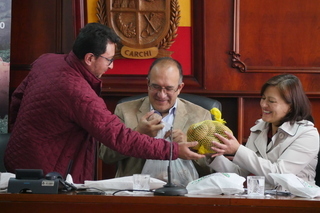Reunion con actores agricultores de papa